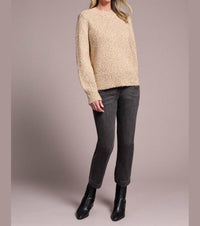 Tribal - Novelty Mix Longsleeve Mock Neck Sweater