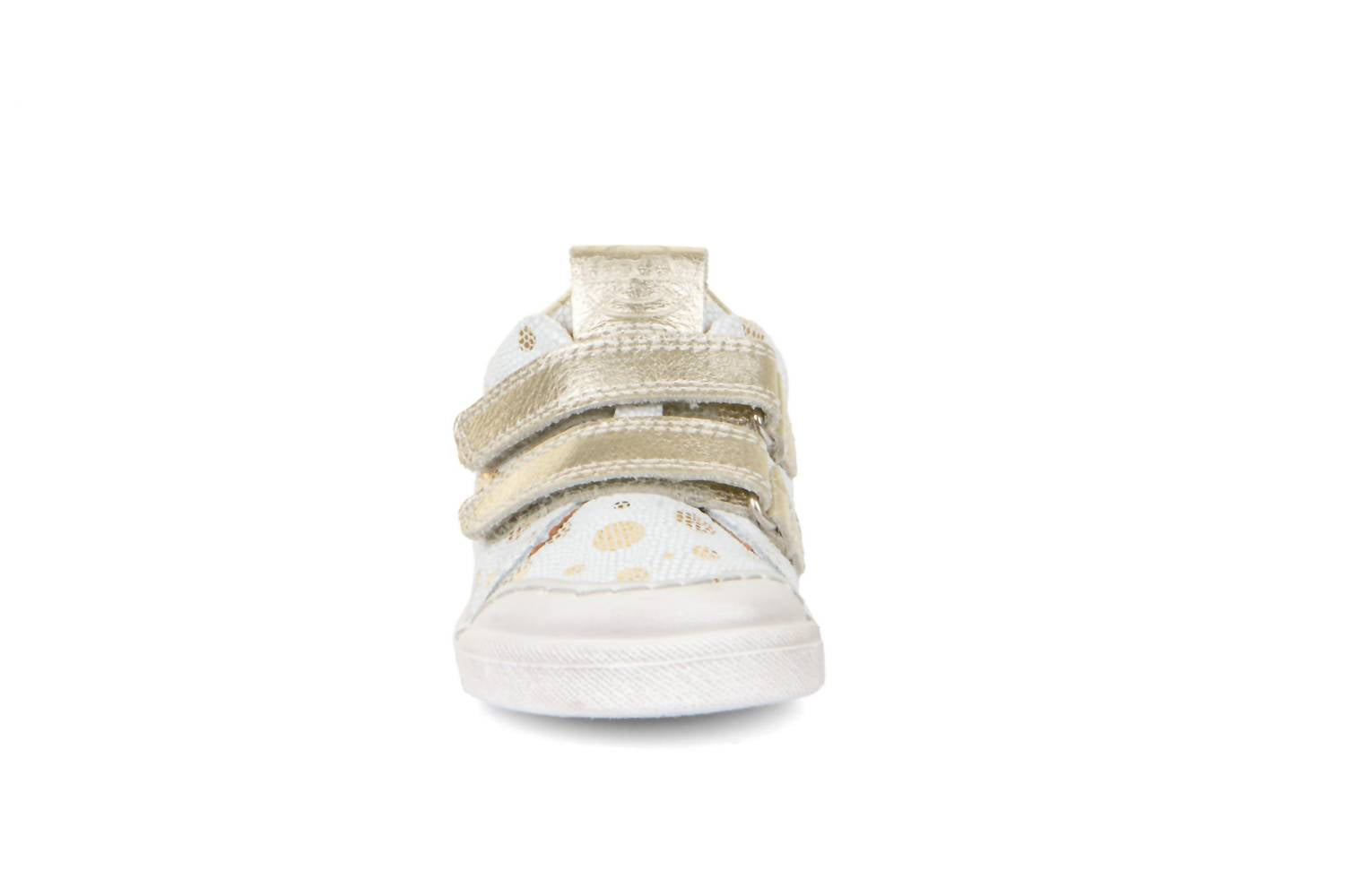 Froddo Girls Rosario Velcro Shoes in gold - kids' sneaker - alternate view