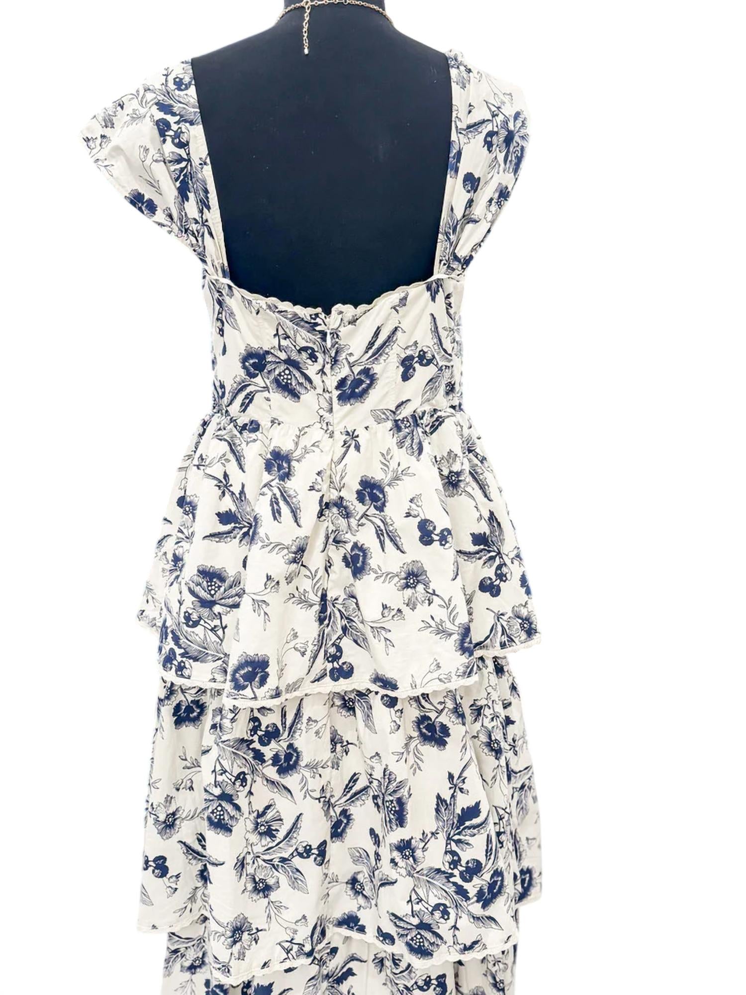 Sofie The Label - The Saratogian Floral Ruffle Dress