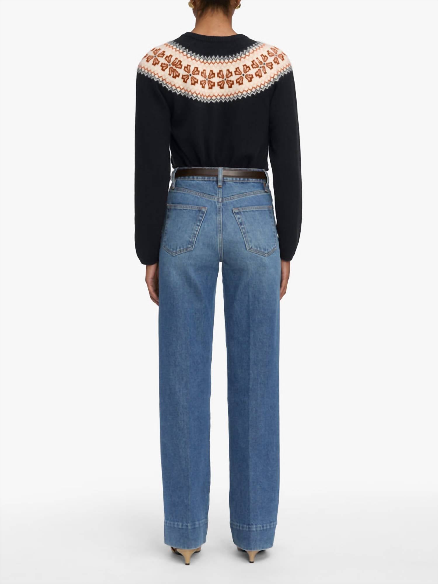 Frame - Cashmere Fairisle Cardigan