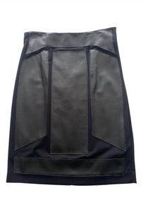 Nicole Miller - Women's Leather Skirt