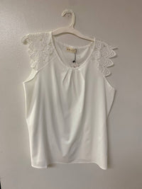 Amoli - Lace Sleeve Blouse
