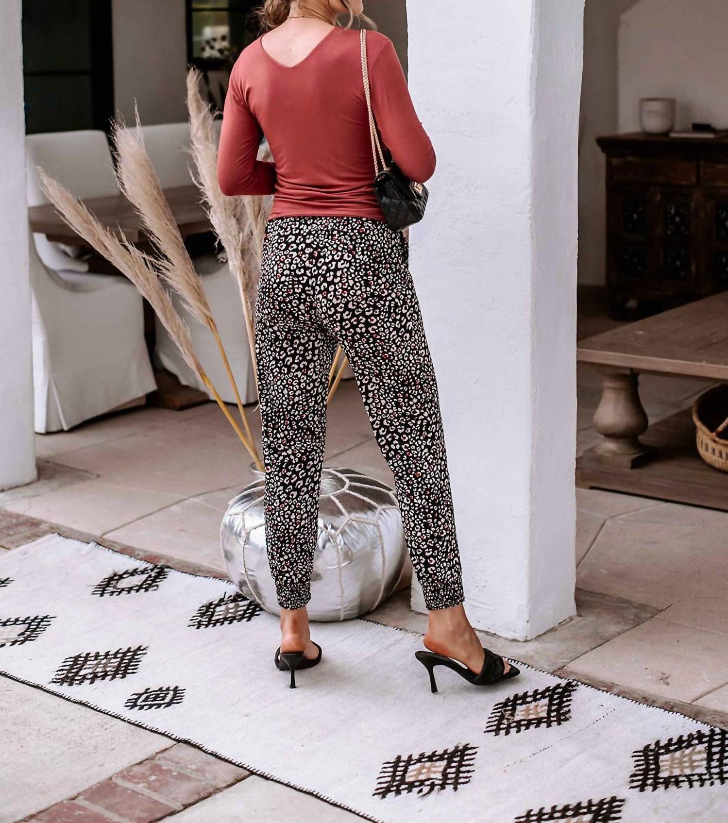 Double Lined V-Neck Top