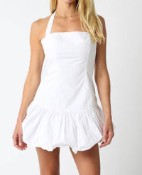 Olivaceous - Got It Bubble Mini Dress