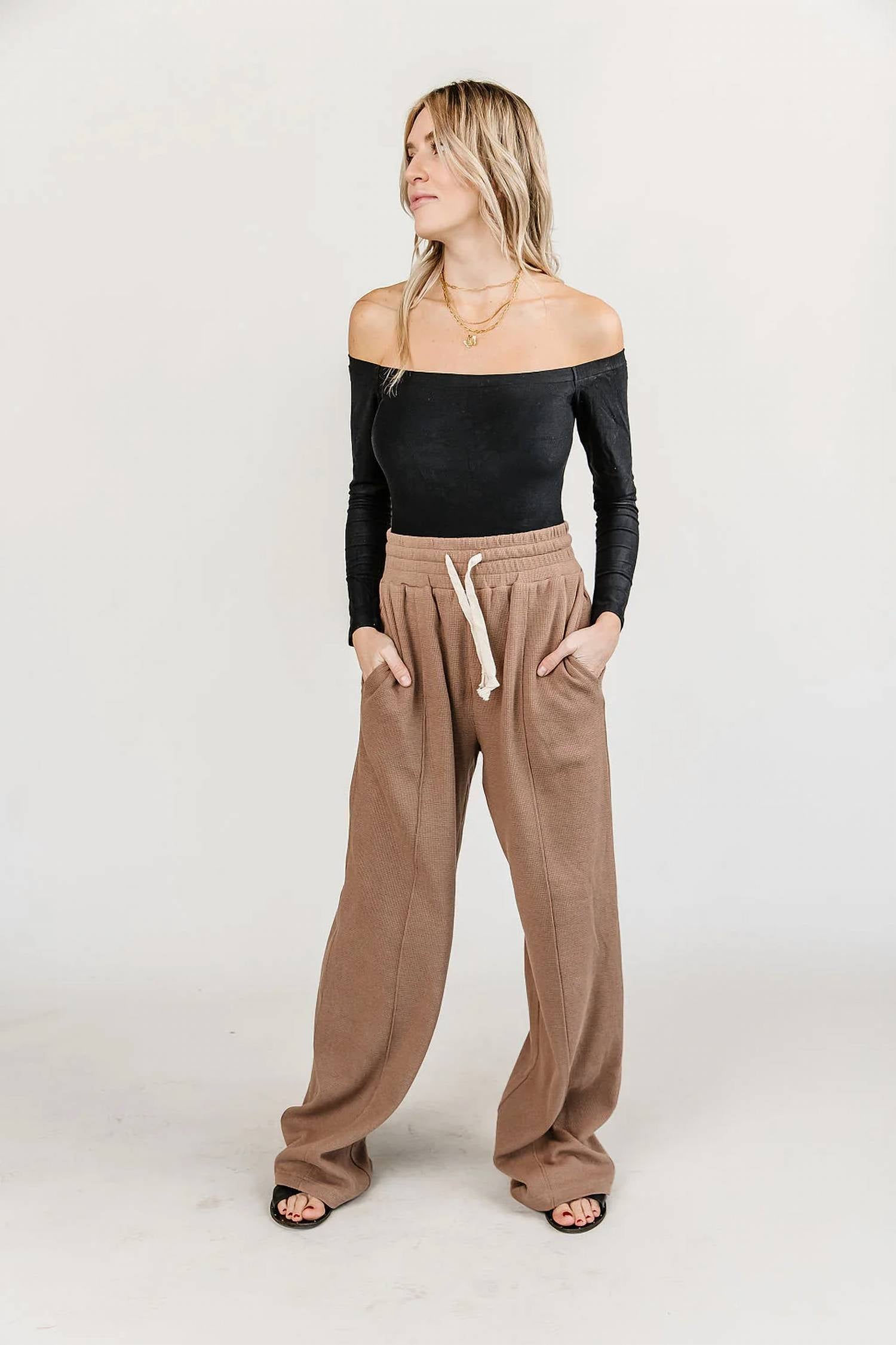 Ampersand Ave - Wide Leg 24/7 Pants