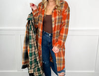 Epretty - Make It Sweet Long Sleeve Flannel Top