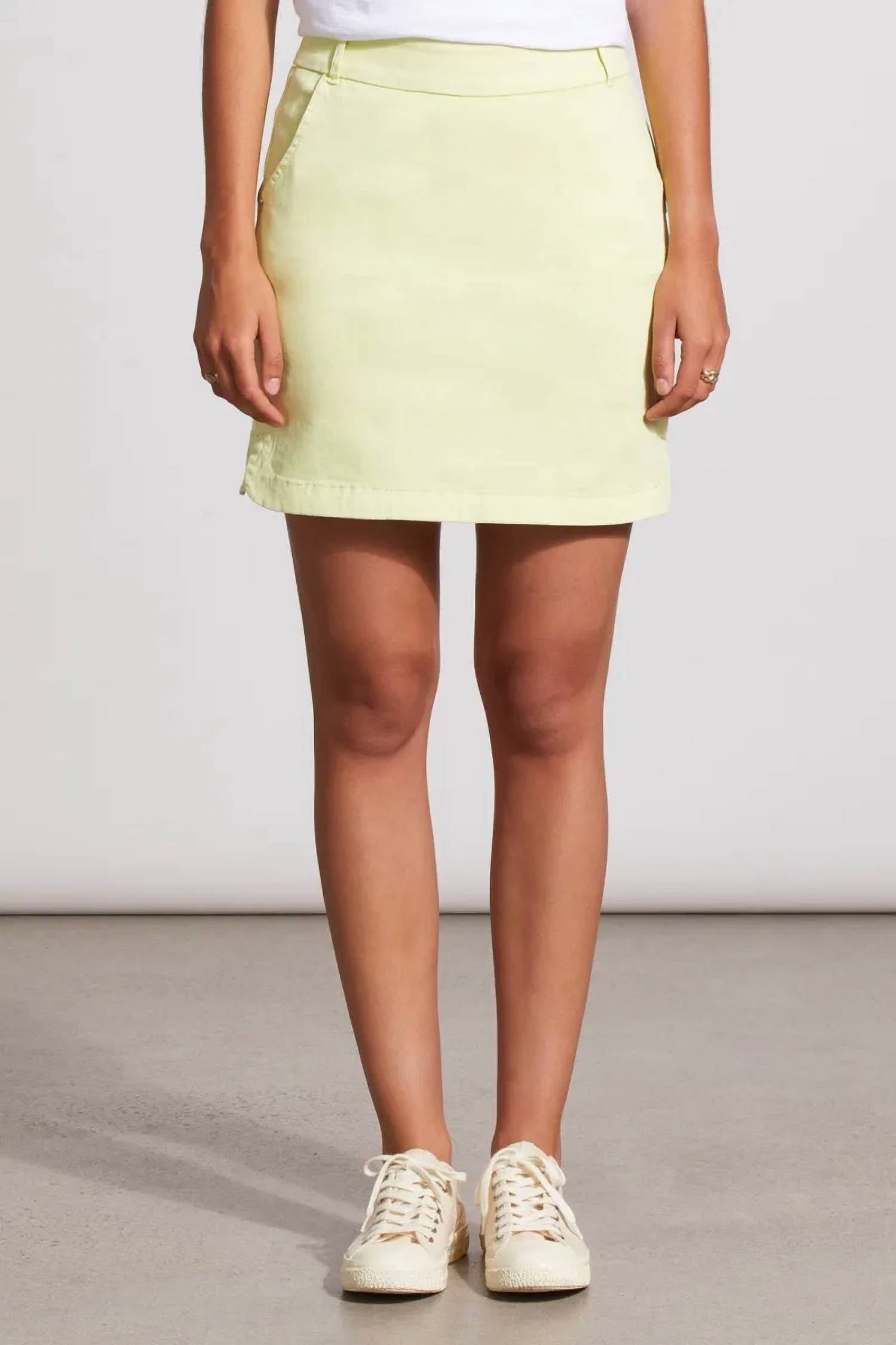 Tribal - Women Pull On Skort With Rounded Slits