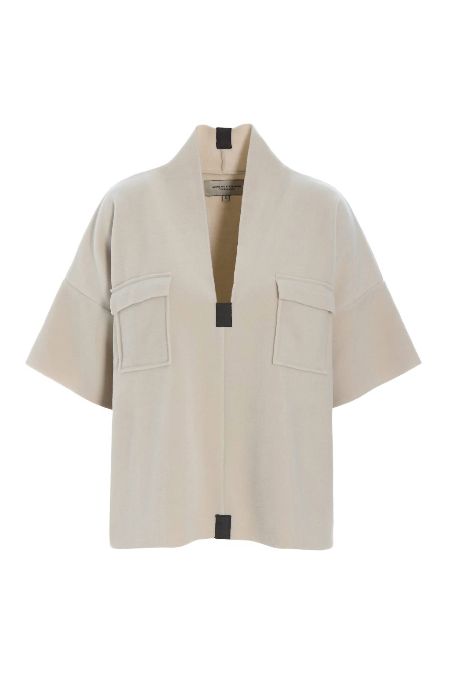 Henriette Steffensen - Fleece V Neck Blouse