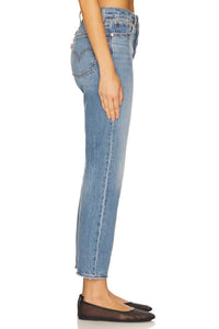 LEVI'S Wedgie Straight Jeans in invest access - women's jeans - detail view