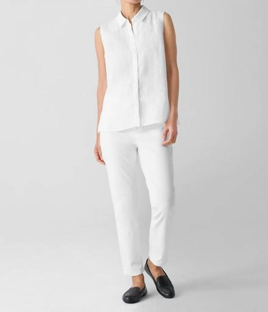 Eileen Fisher - Handkerchief Sleeveless Shirt