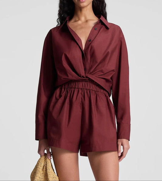 A.L.C. - Dark Bosco Leo Top