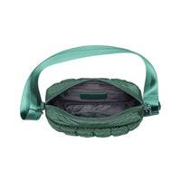 Sol And Selene - Women's Inspiration Quilted Nylon Crossbody Bag