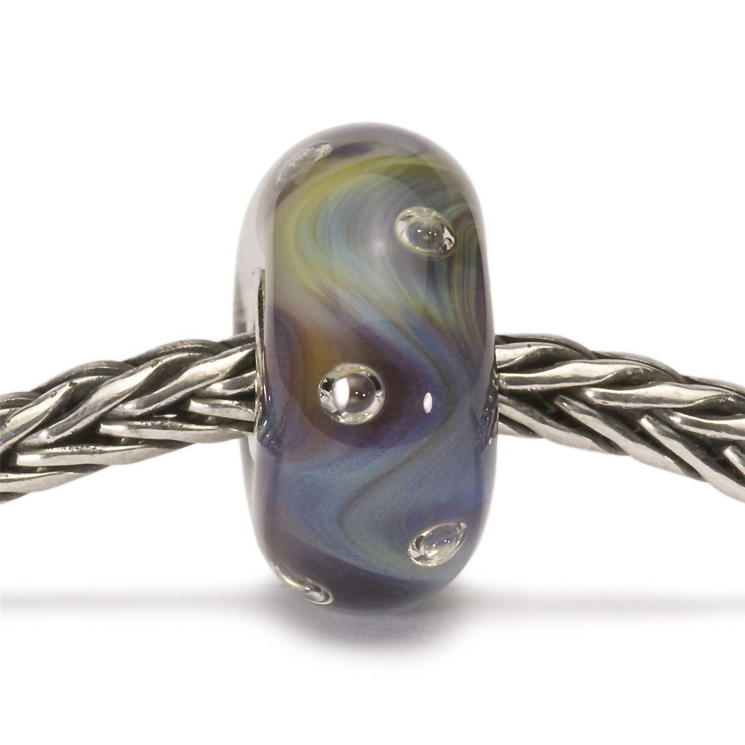Trollbeads - Women's Azure Bubbles Glass Bead Charm