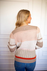Another Love - Waverly Textured Stripe Sweater