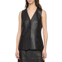 Sea - Lucie Leather Vest