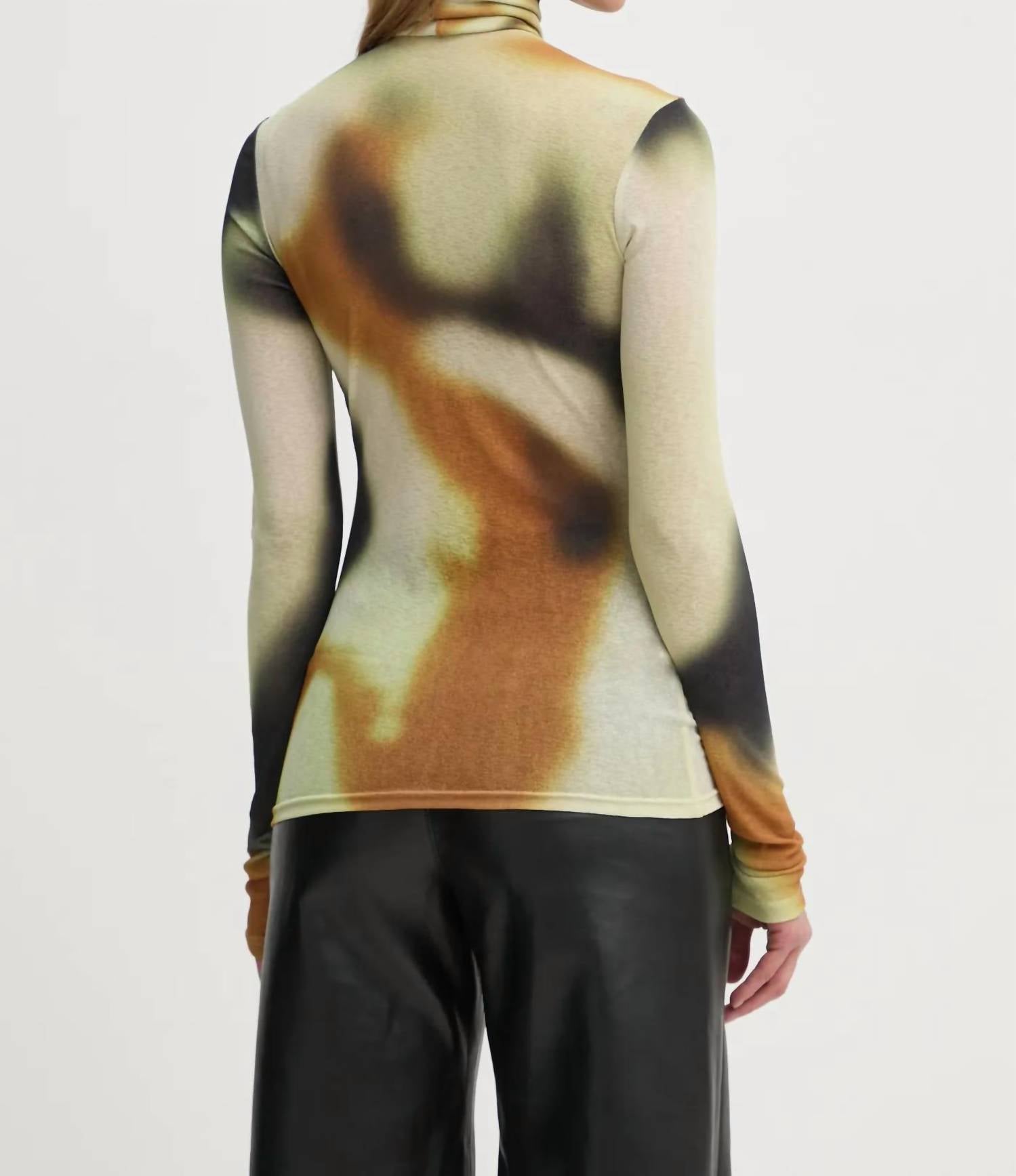 Nanushka - Long Sleeve Turtleneck Top