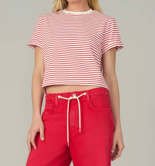 Joe'S Jeans - Stripe Boxy Tee
