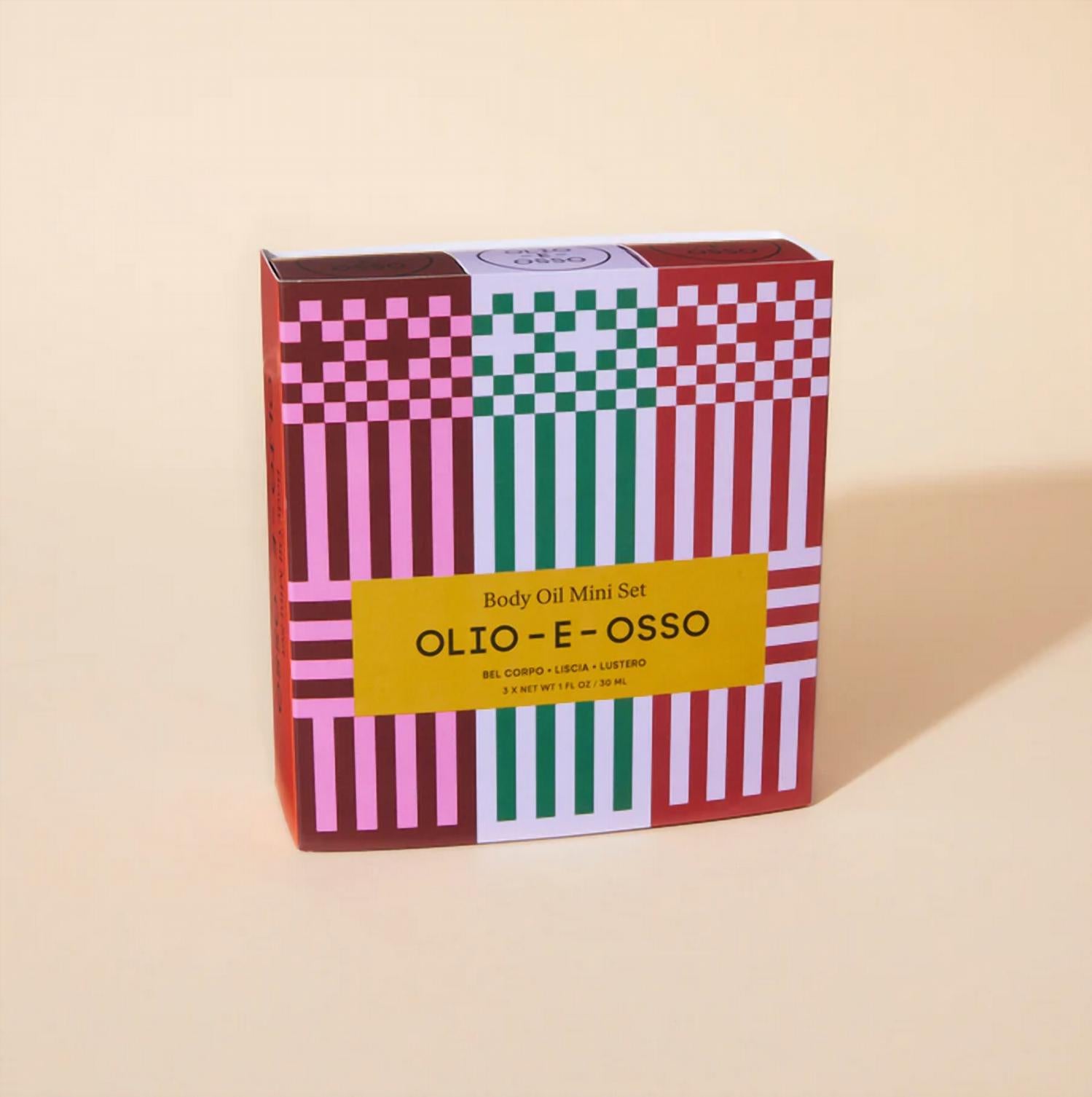 Olio E Osso - Bodycare Mini Set