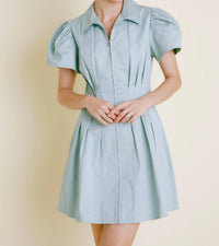 Aureum - Robin Pleated Mini Dress