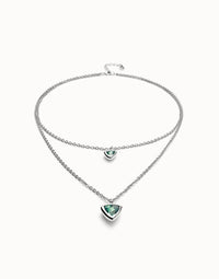 Unode50 - Women's Multi-layer Crystal Pendant Necklace