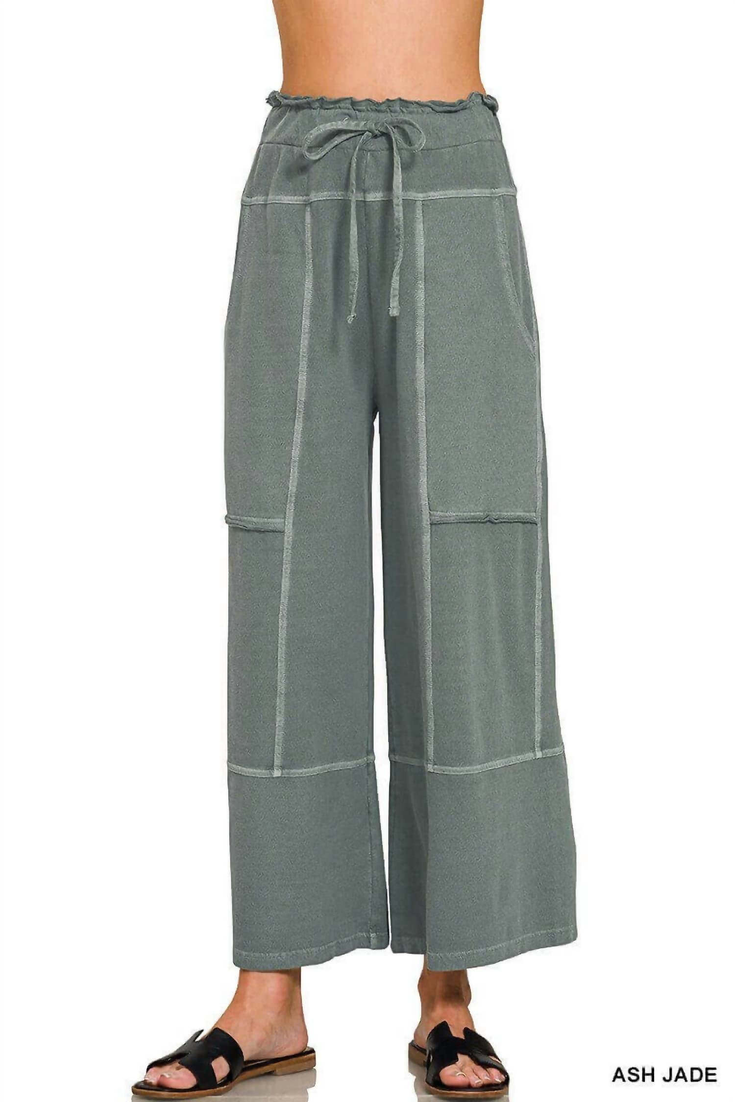 Zenana - French Terry Pant