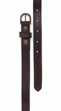 Bedstu - Women's Monae Leather Skinny Belt