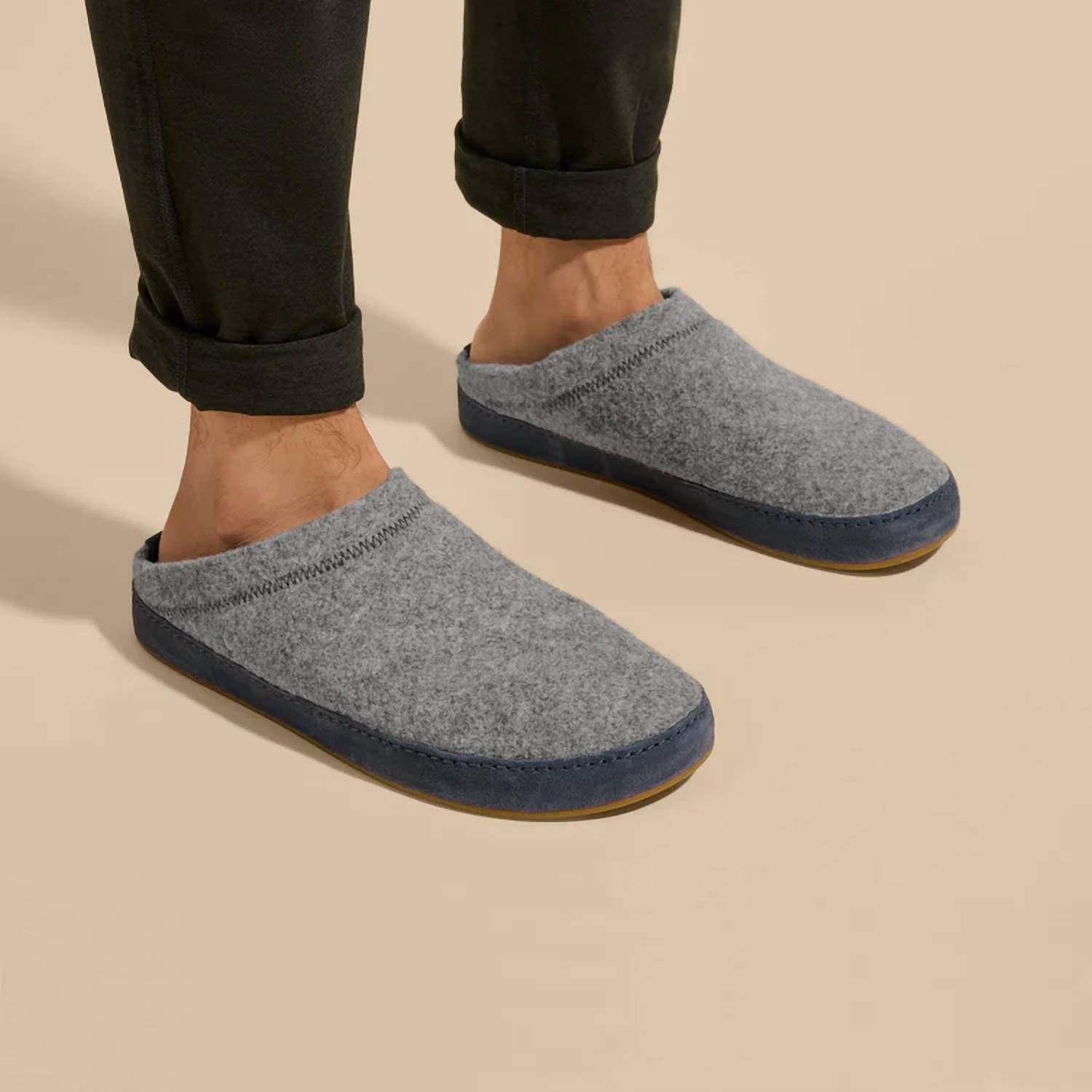 Olukai - Men's Hamani Hulu Wool Mule Slipper