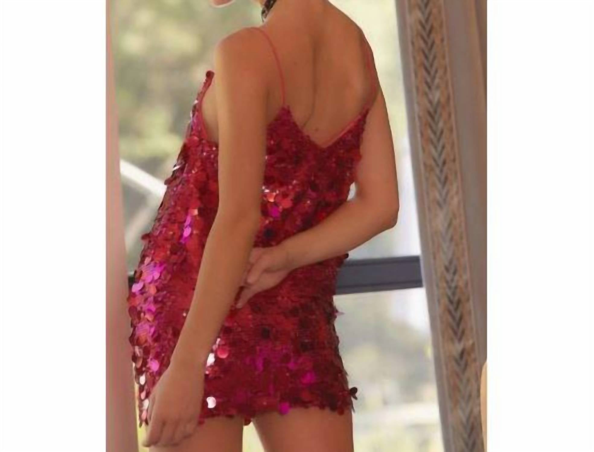 Main Strip - Disco Sequin Cami Top