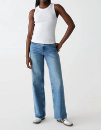 Michael Stars - Gina Ribbed Crop Tank