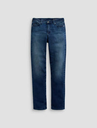 AG Jeans Mari Mid Rise Slim Straight Jeans in epilogue - women's jeans - view 7
