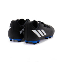 adidas Boy's Predator Edge.4 Flexible Ground Soccer Cleats in core black - kids' sneaker - view 5