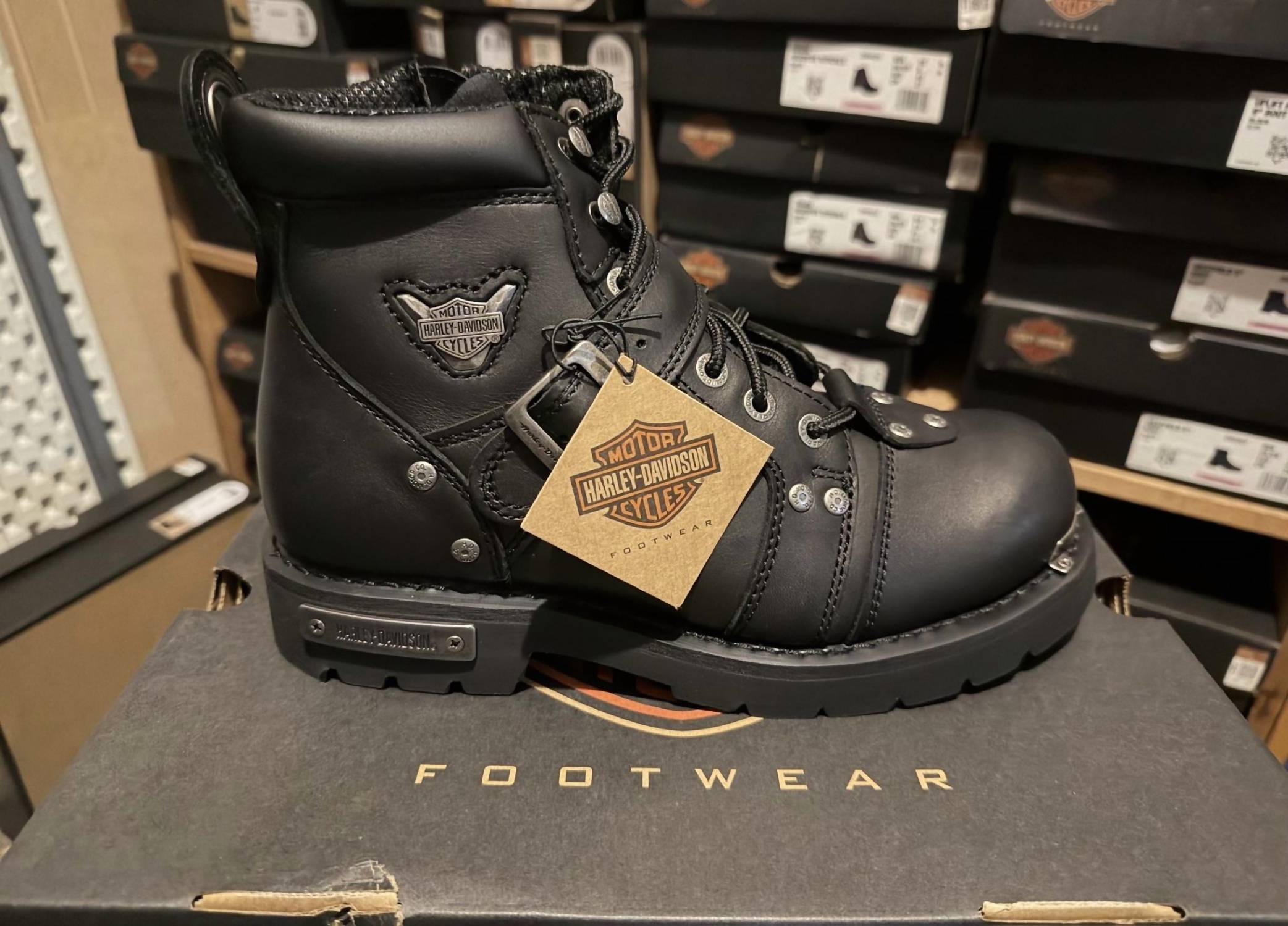 Harley Davidson - Men's Brake Buckle Boots