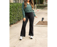 Julia Rose - Charlotte Fleece Bootcut Leggings