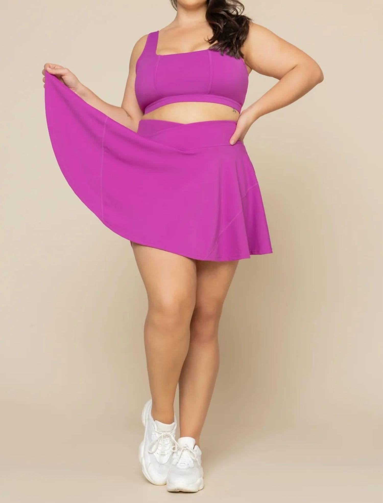 Popflex Active - Crisscross Hourglass Twirl Skort