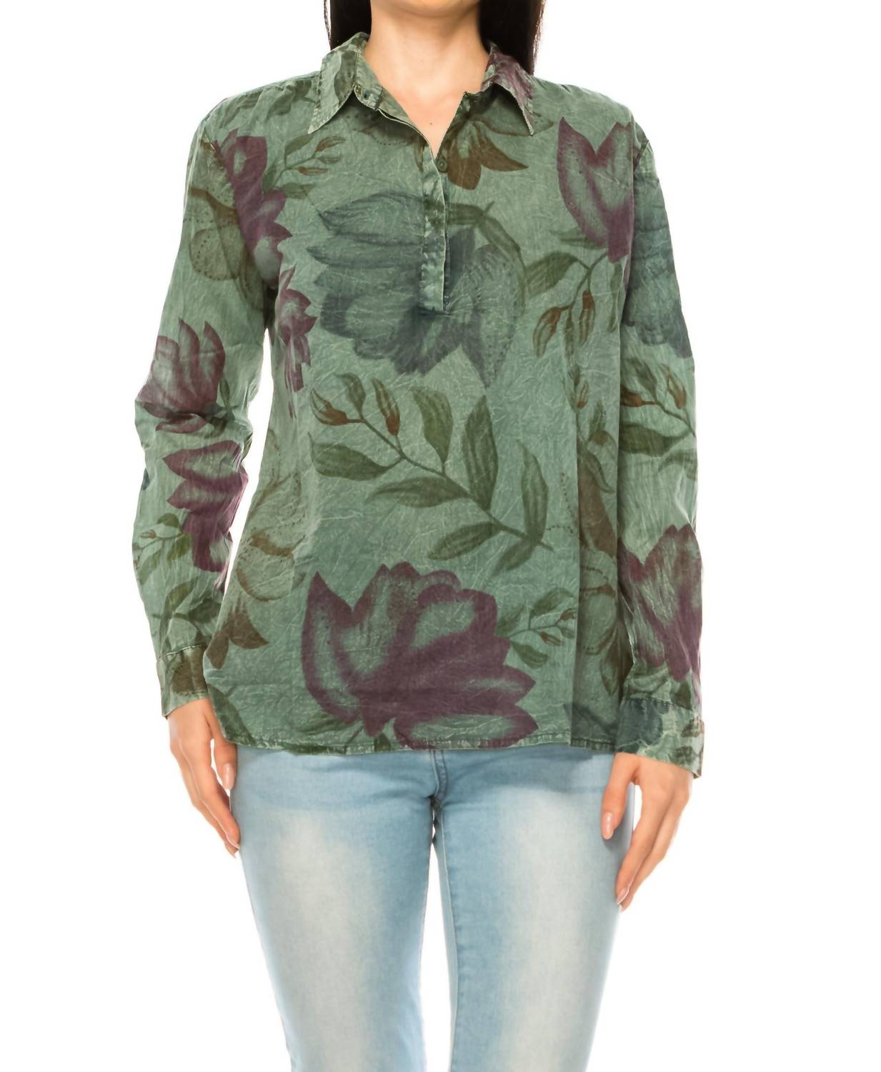 Magazine Clothing - Vintage Collared Blouse
