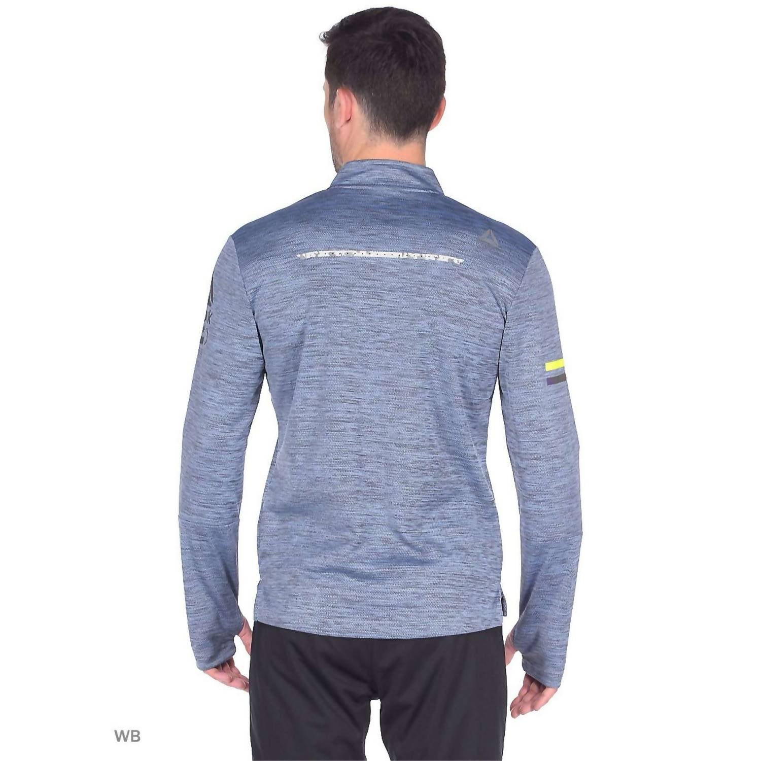 Reebok - Men's One Series Long Sleeve 1/2 Zip Activewear Top