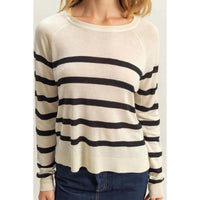 Hyfve - Casual Crew Raglan Knit Top