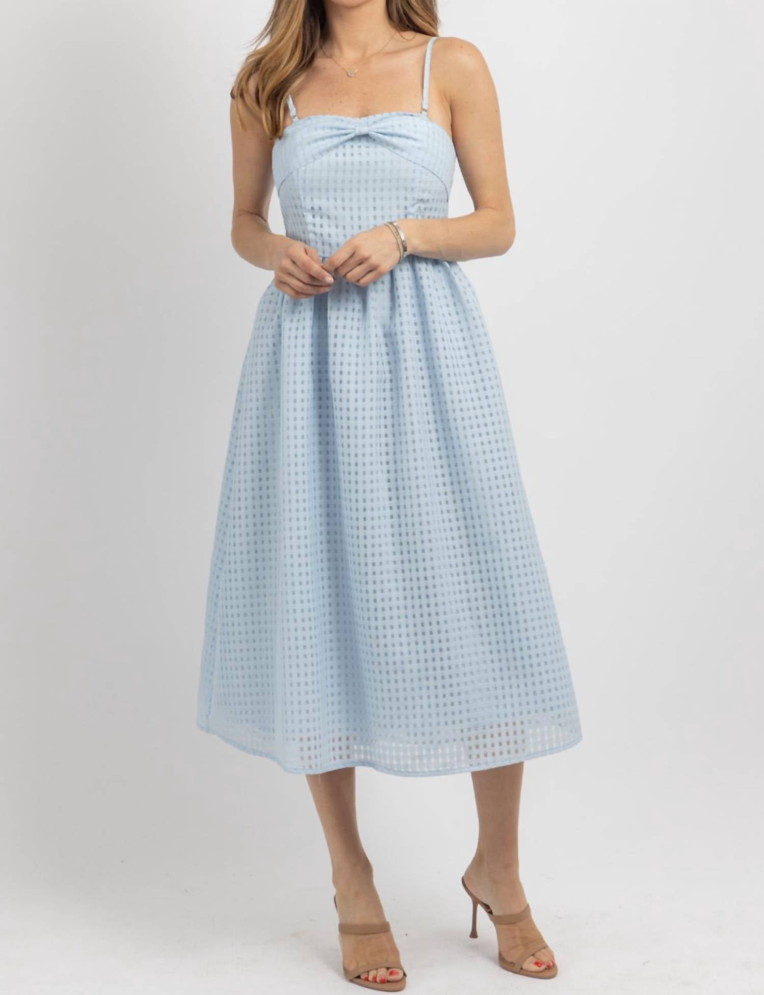 Sugarlips - Leon Eyelet Midi Dress