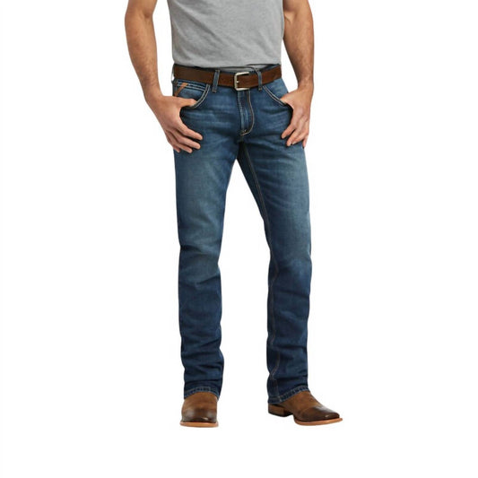 Ariat - Men's M5 Stretch Madera Stackable Straight Leg Jean - Length: 32"