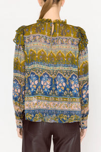 CHRISTY LYNN Alicia Top in mirage - women's blouse - alternate view