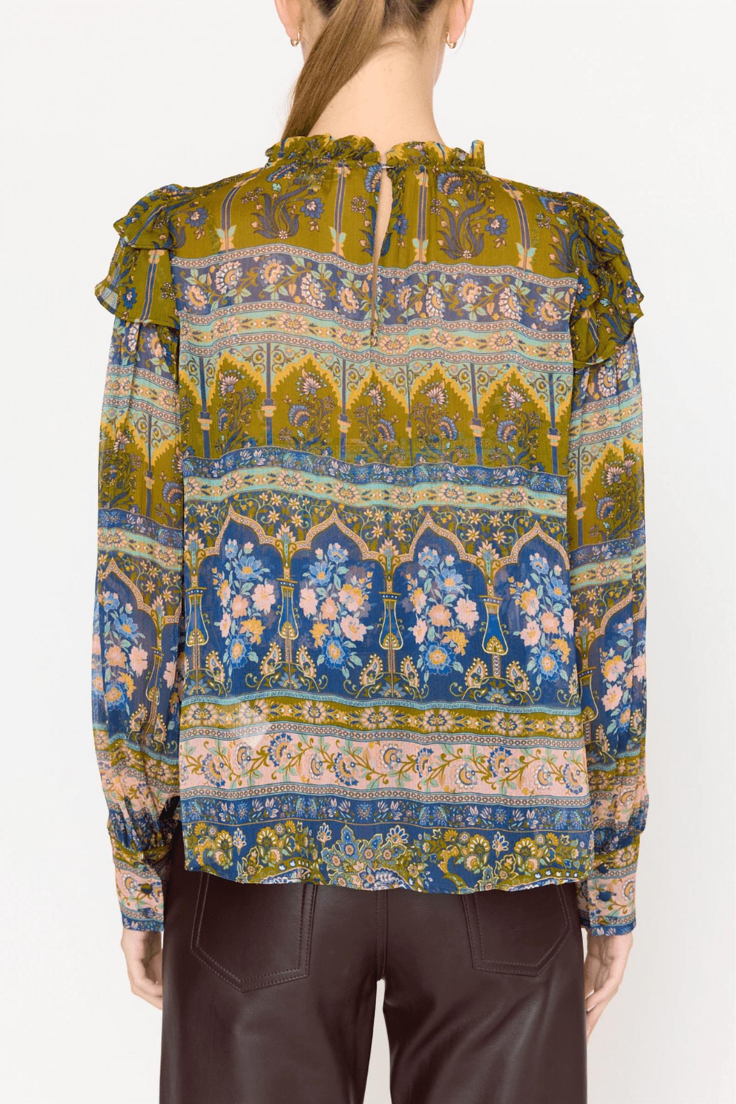 CHRISTY LYNN Alicia Top in mirage - women's blouse - alternate view