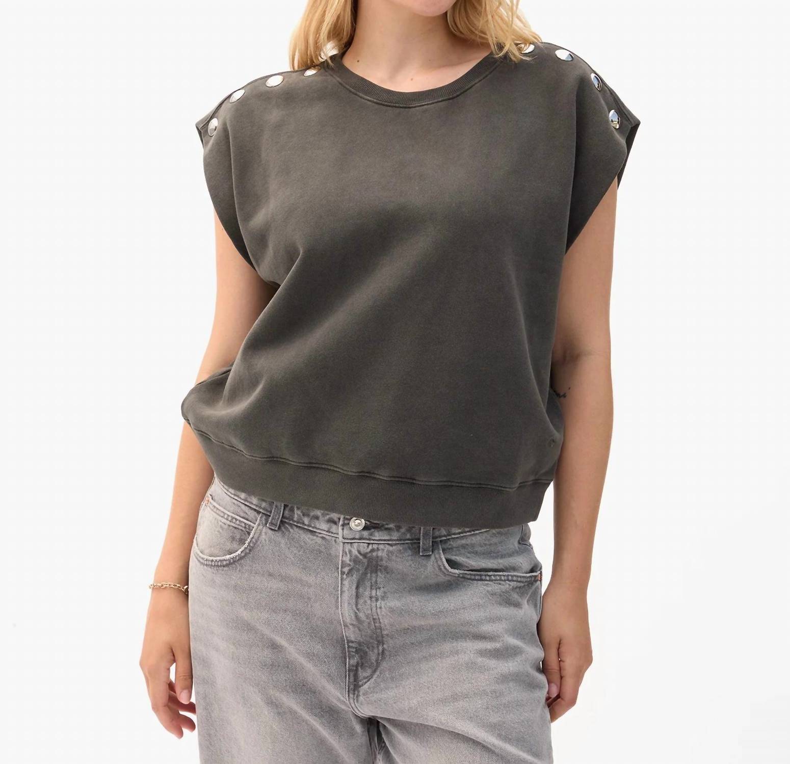 Clare V. - Le Vest With Studs