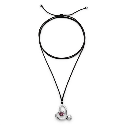 Unode50 - Women's Heart Necklace With Cord