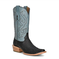 Corral - Men's Python Embroidery Square Toe Boots