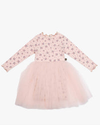Petite Hailey - Girls M Vintage Flower Tutu Dress