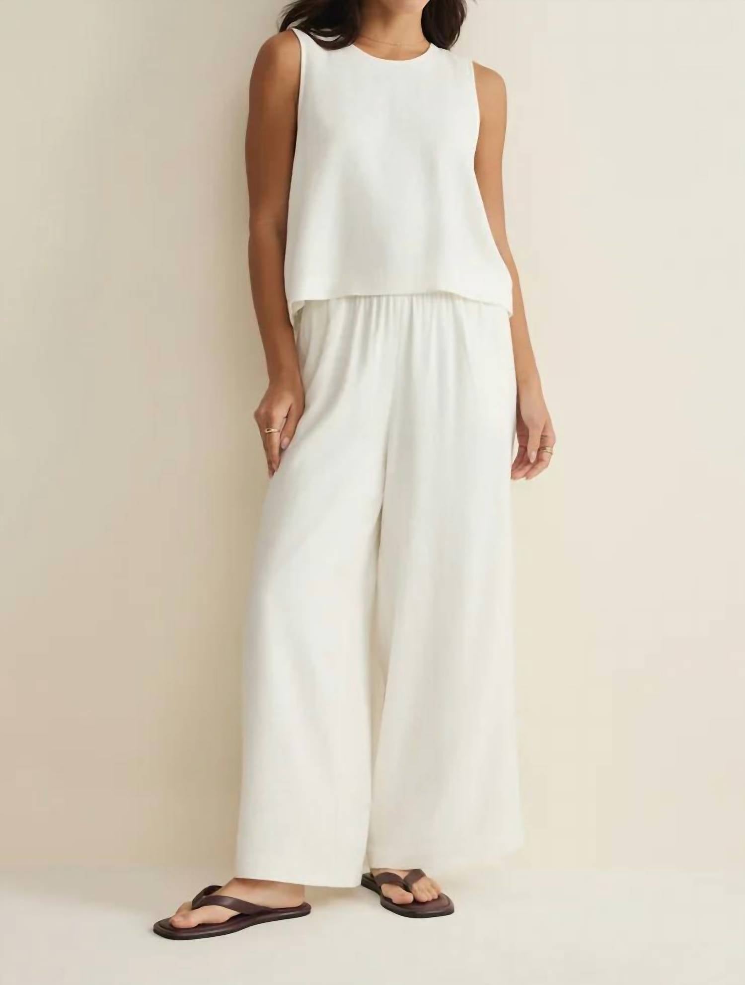 Z Supply - Sloane Linen Cropped Tank