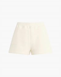 Favorite Daughter Women's Embroidered Sweat Short in white - women's shorts - alternate view