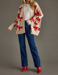 Panache Apparel - Bow Cardigan