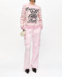 Ganni - Twill Pants With Cargo Pockets
