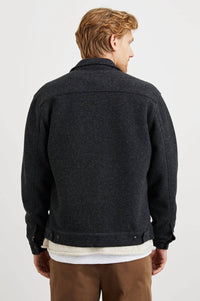 Rails Men's Shael Jacket in graphite - women's jacket - detail view